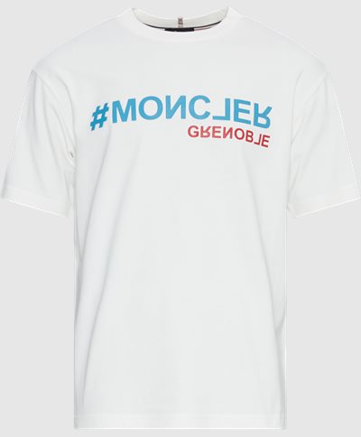 Moncler Grenoble T-shirts 8C00003 83927 Hvid